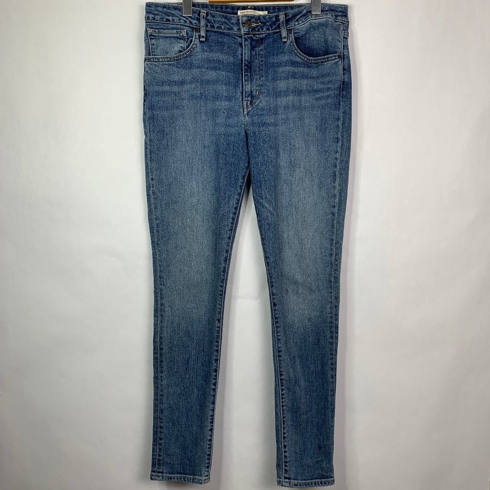 Levi  High Rise 721 Skinny Denim Jeans  32 x 33